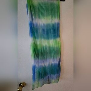 Lavello Blue and Green Scarf